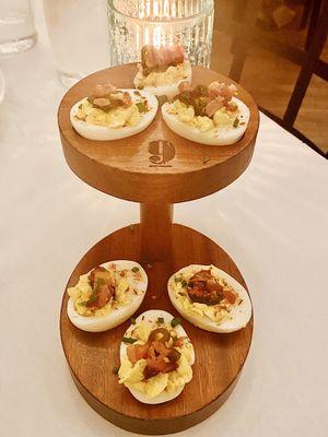 Nines Deviled Eggs