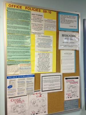 Just one of many boards posting policies. Too many to keep track of!