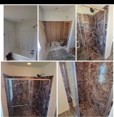 Shower remodel