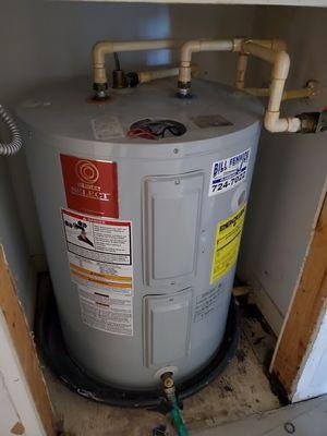 Low boy water heater