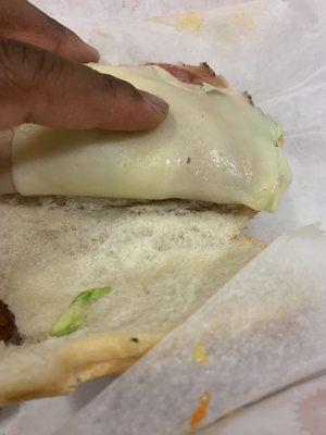 Italian Hoagie with no mayo