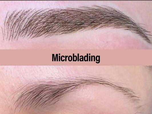 Microblading before and after, Los Angeles, Brentwood, Santa Monica, Beverly Hills