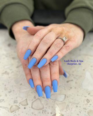 Matte Blue