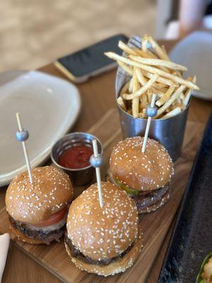 Flame Grilled Wagyu Sliders