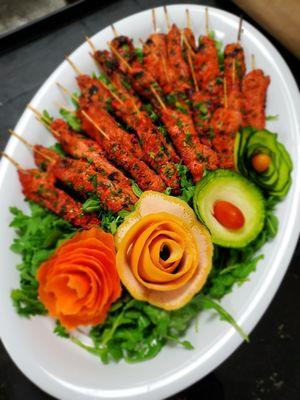 Tandoori Chicken Skewers