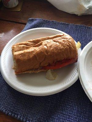 Italian hoagie