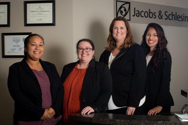 (L to R) Attorneys Maria Chavez, Katie Spero, Ginger Jacobs, and Ileana Soto