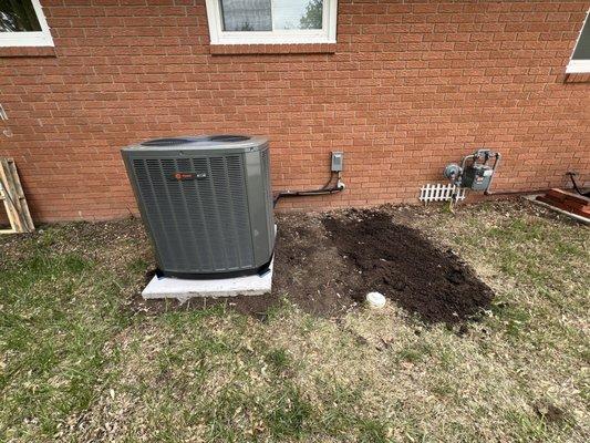 Trane central a/c