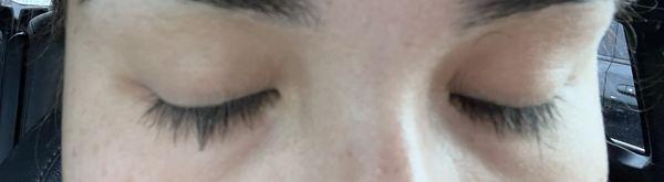 Day 5 all my natural lashes