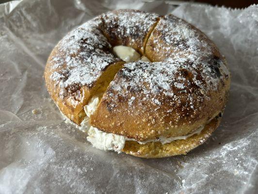 French toast bagel