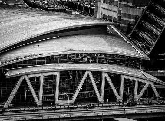 Flyover Atlanta. Shot from Robinson Helicopter