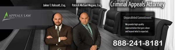 Jaime Halscott Esq. and Patrick Megaro Criminal Defense Attorney