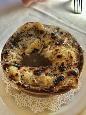 Onion soup