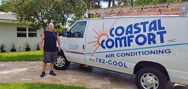 Thank you Coastal Comfort for the AC rescue! From Betty and Bill