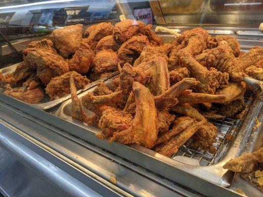 Fried chicken at Market Express, Charlotte