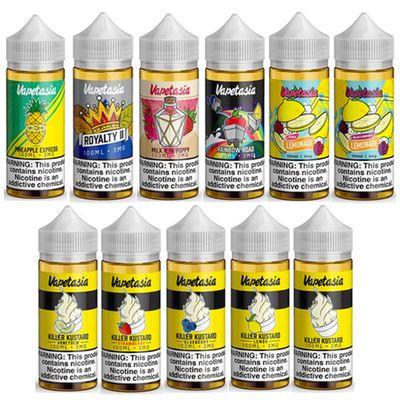 Vapetasia eliquid/ejuice in regular nicotine and saltnic available exclusively at vape Craft