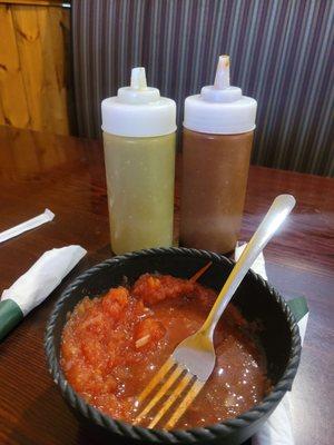 Salsa and hot sauces