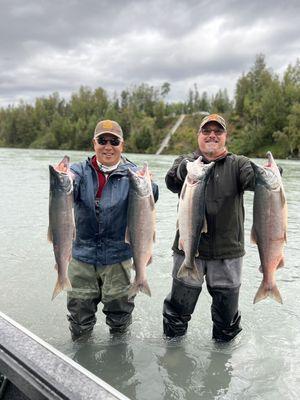 Coho and Sockeyes!