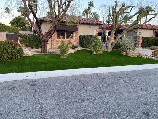 Artificial Grass installation in -la Quinta