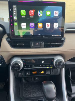 Pioneer 10 inch screen, on a 2020 Toyota rav4