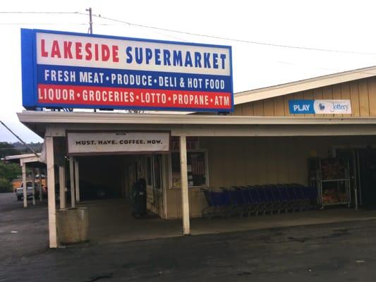 Store Front - The photo does not capture the rustic character of the establishment