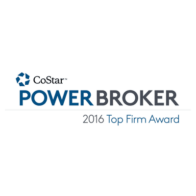 Awarded CoStar's Power Broker Top Firm