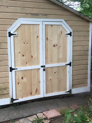 Build new shed doors