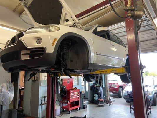 We specialize in all bmw, and European car repairs. Please call and make and appointment.