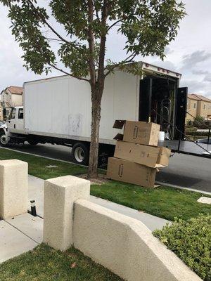 Full Move Service In Chula Vista we'll take your boxes after the move upon request