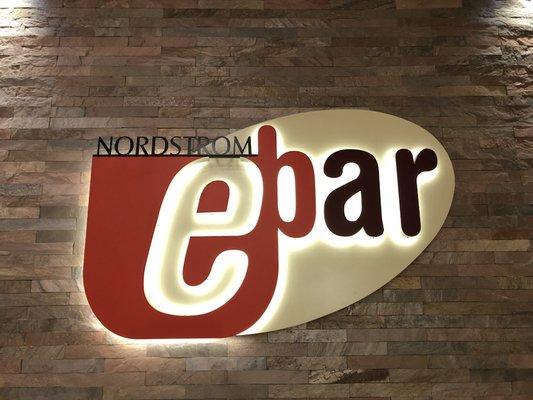 E is for Espresso here at Nordstrom E-Bar, however we offer much, much more! Smoothies, Tea, Italian Soda & Hot Chocolate to name a few.