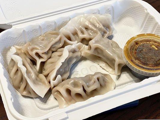 Steamed dumplings