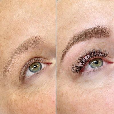 Brow Tint and Classic Lash Set