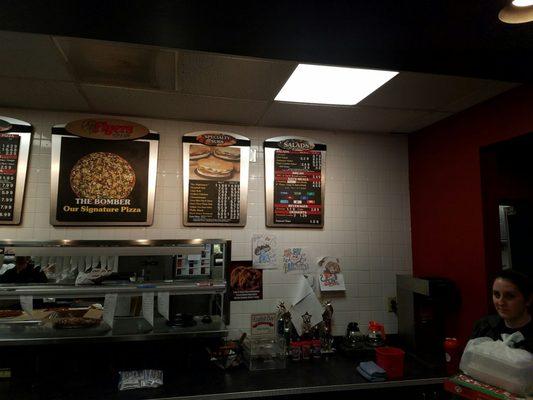 Menu boards for take out