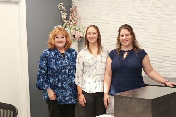 Amazing front desk staff, left to right: Denise, Rachel and Karen