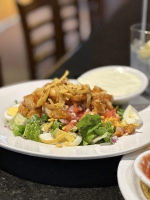 BBQ chicken salad