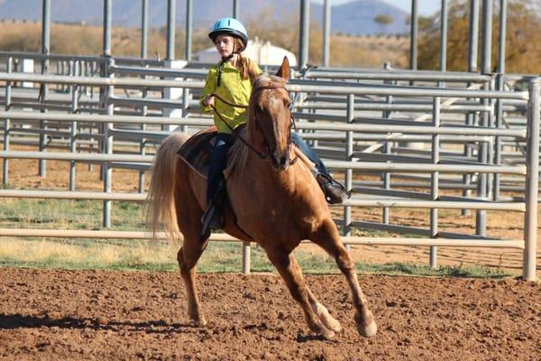 Ranger and one of his girls at the Scottsdale Gymkhana