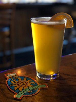 Fresh tapped Oberon at the BDT!