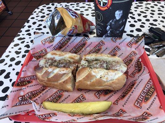 Firehouse Meatball Sub.