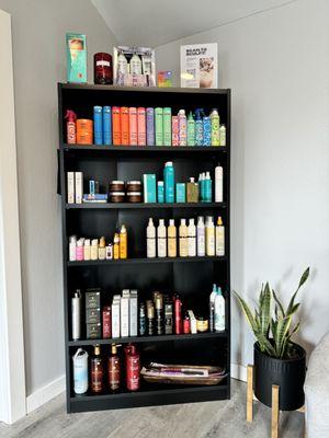 The Styling Studio offers an array of quality haircare and hairstyling products.