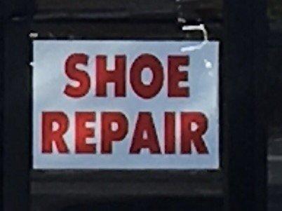 We do shoe repair