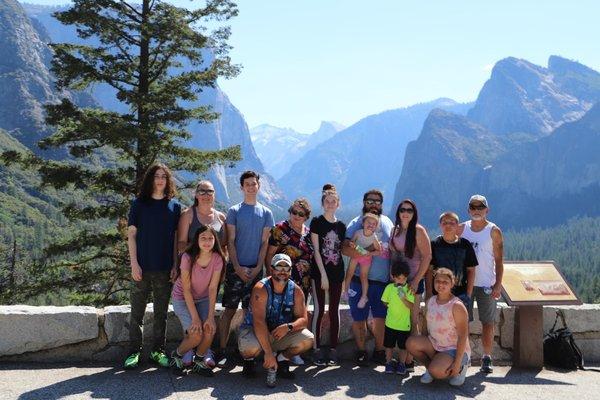 Our family tour of Yosemite that was loved by all age groups.