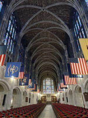 Inside chapel.