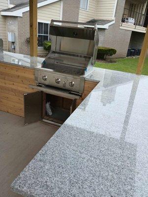 BBQ area