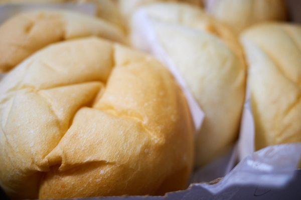 Box of baked charsiu manapua