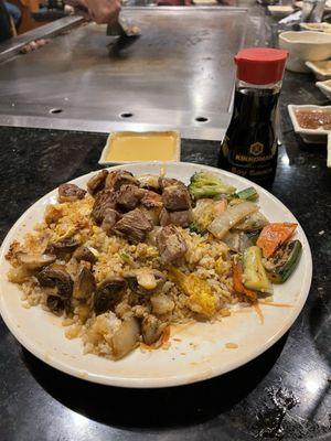 Hibachi Scallops & Sirloin Steak (3.9.24)