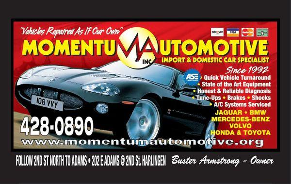 Momentum automotive