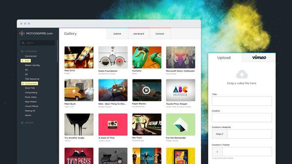 Motionspire Motion Graphics Inspiration Gallery
