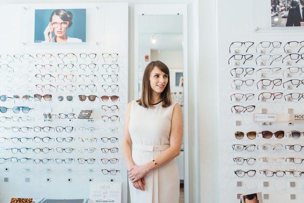 Pine Vision Care in Philadelphia, offer a number of great options, including handmade Italian glasses and high-end Japanese frame materials.