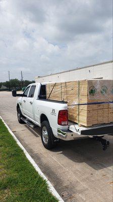 A Man & A Pickup Truck