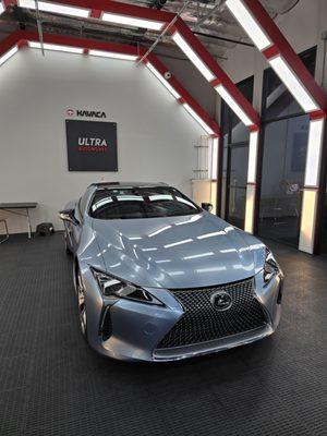 LC500 Full wrap with Inoztek liquid chrome Silver